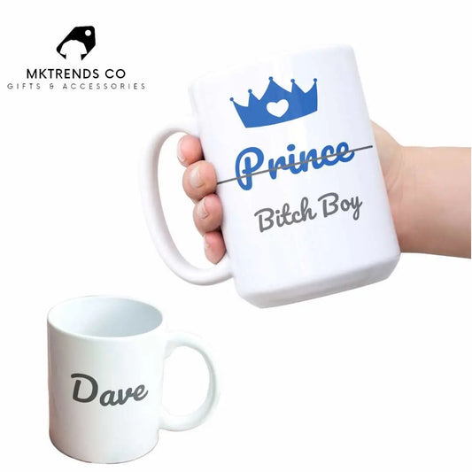 Personalised Novelty Prince Mug