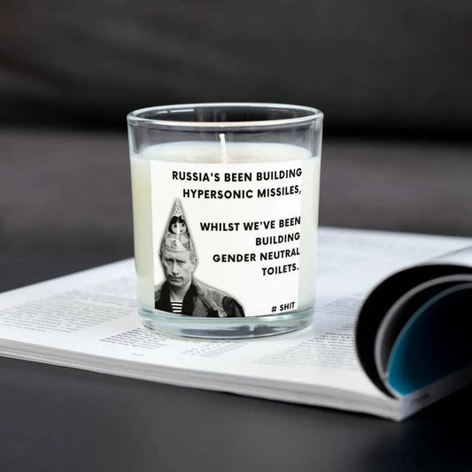 Personalised Putin Russia Novelty Candle | Funny Candle | Novelty Gift