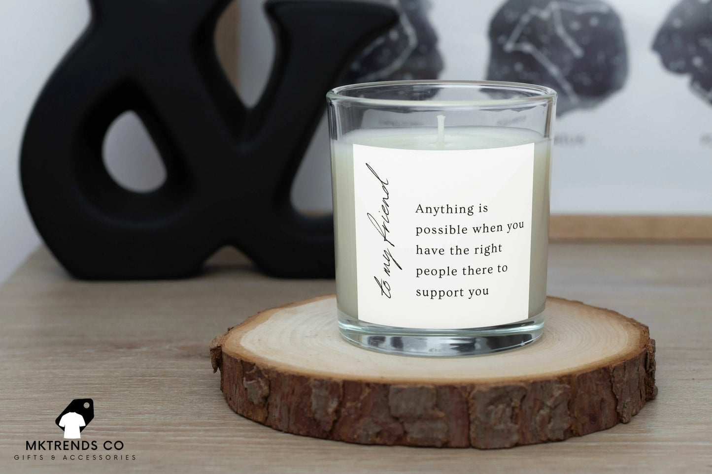 Personalised To My Friend Candle | Gifts for Friend