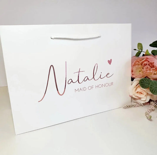 Personalised Wedding Gift Bag