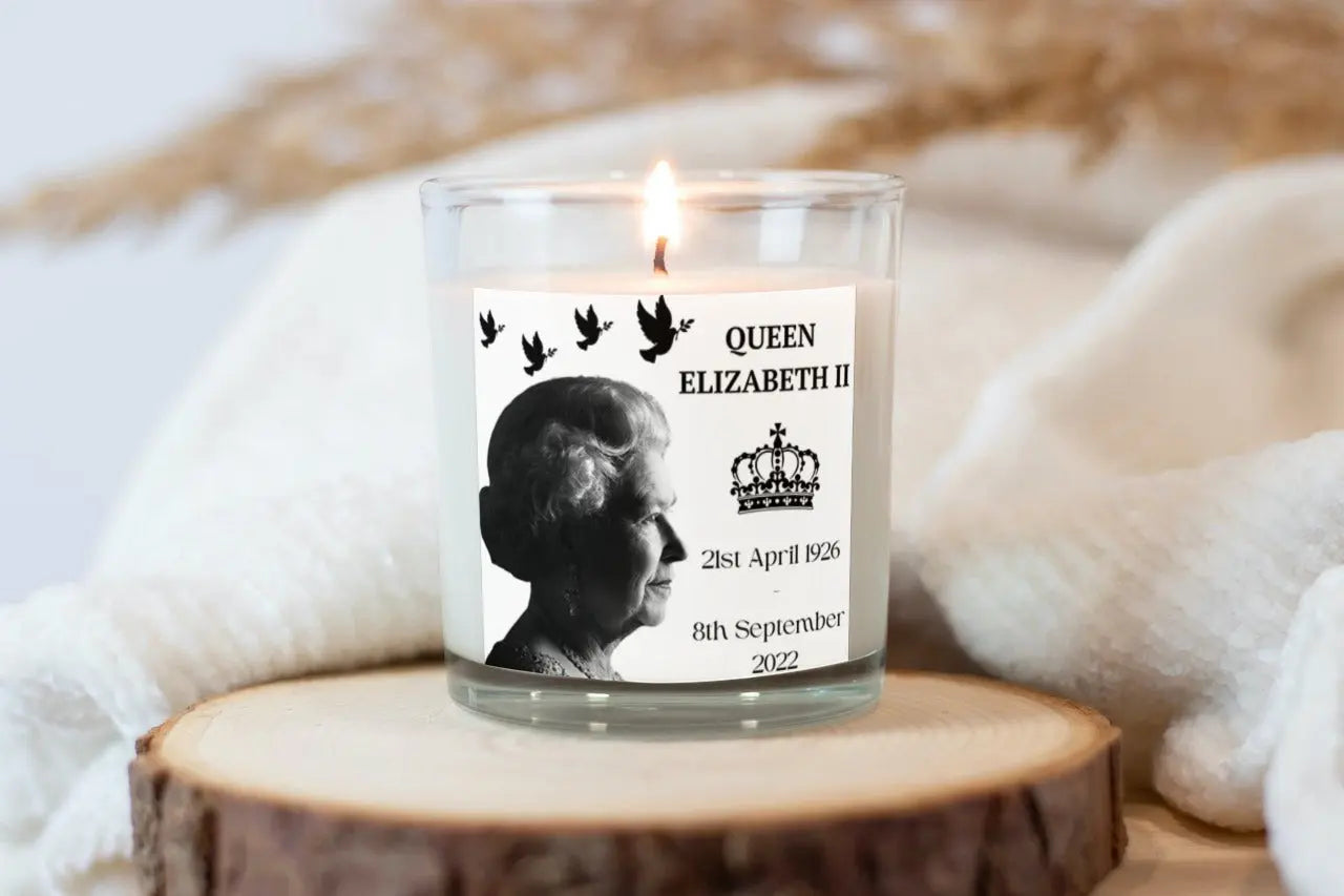 RIP Queen Elizabeth Candle | Remembrance Candle MKTrends Co