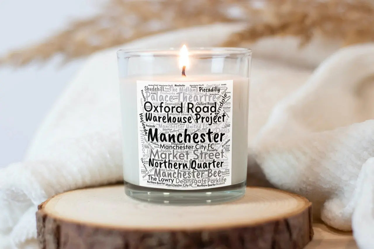 Town Or City Personalised Candle | New Home Gifts