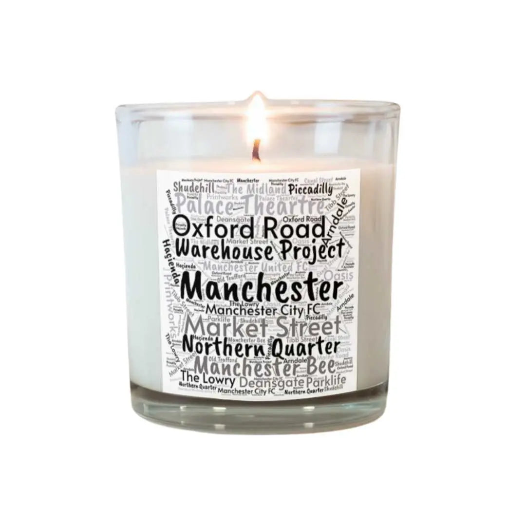 Town Or City Personalised Candle | New Home Gifts