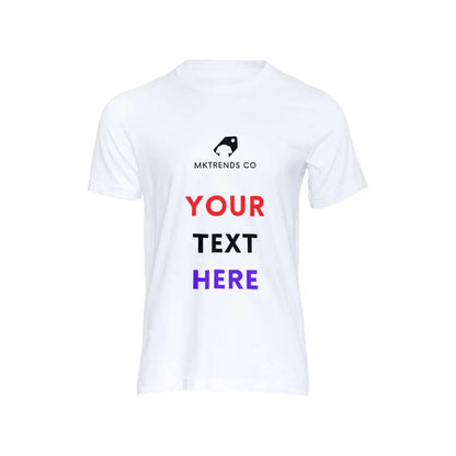 Women's Custom Text Personalised T-Shirt